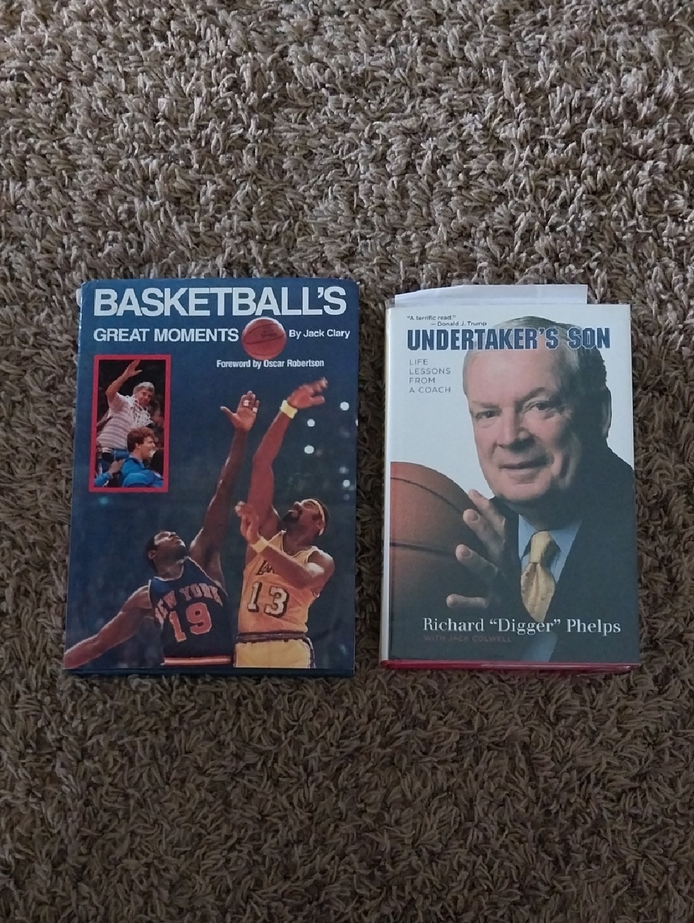 Bundle of 2 Basketball Books